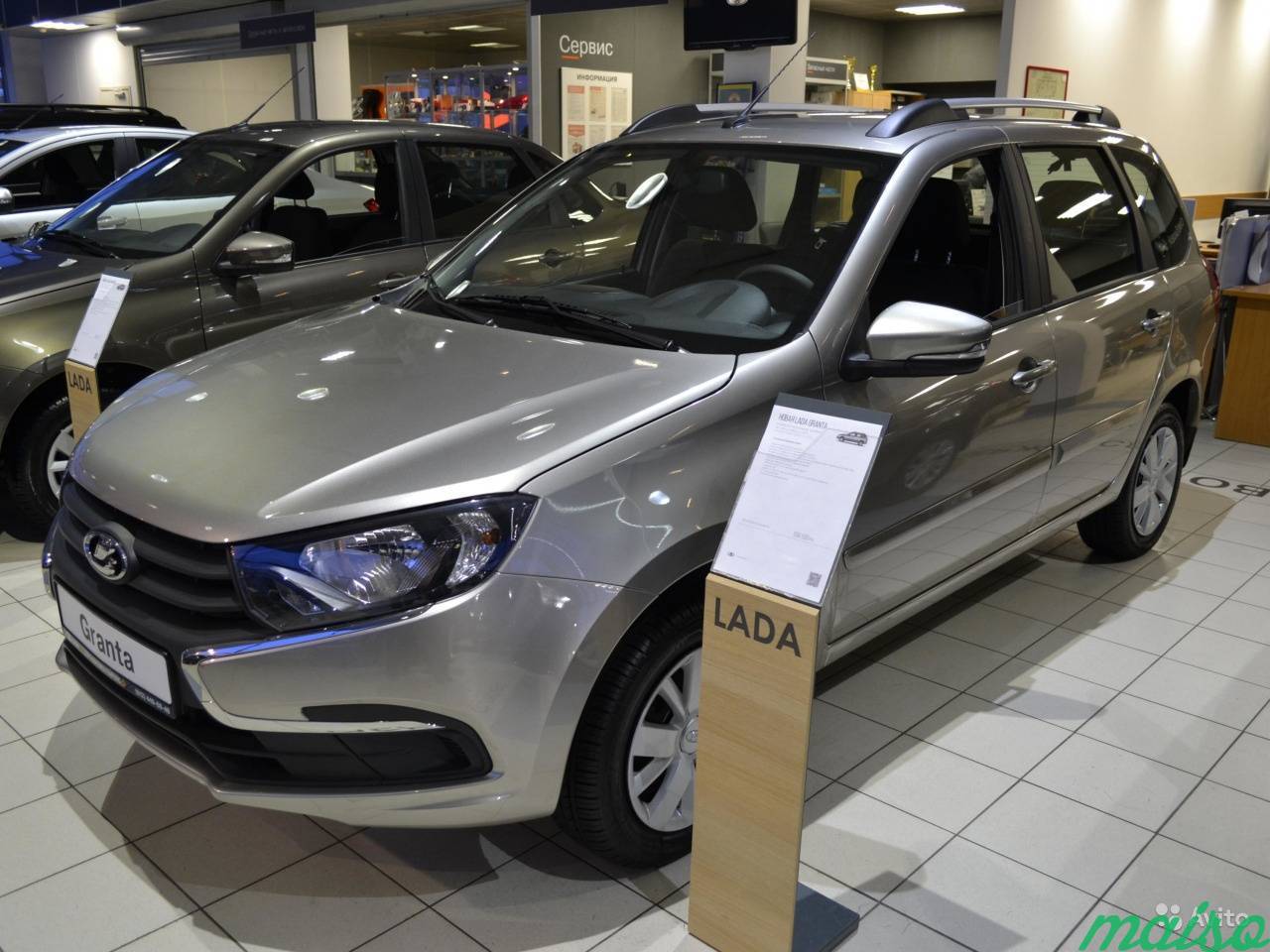 LADA Granta 1.6 МТ, 2018, универсал в Санкт-Петербурге. Фото 3